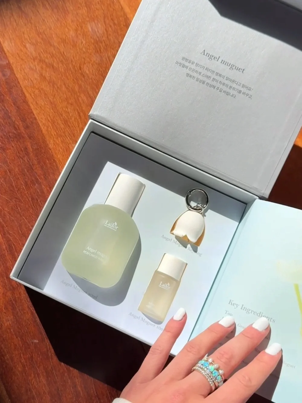 NEW LADOR 80ml Angel muguet hair oil Fragrance Set PR gift